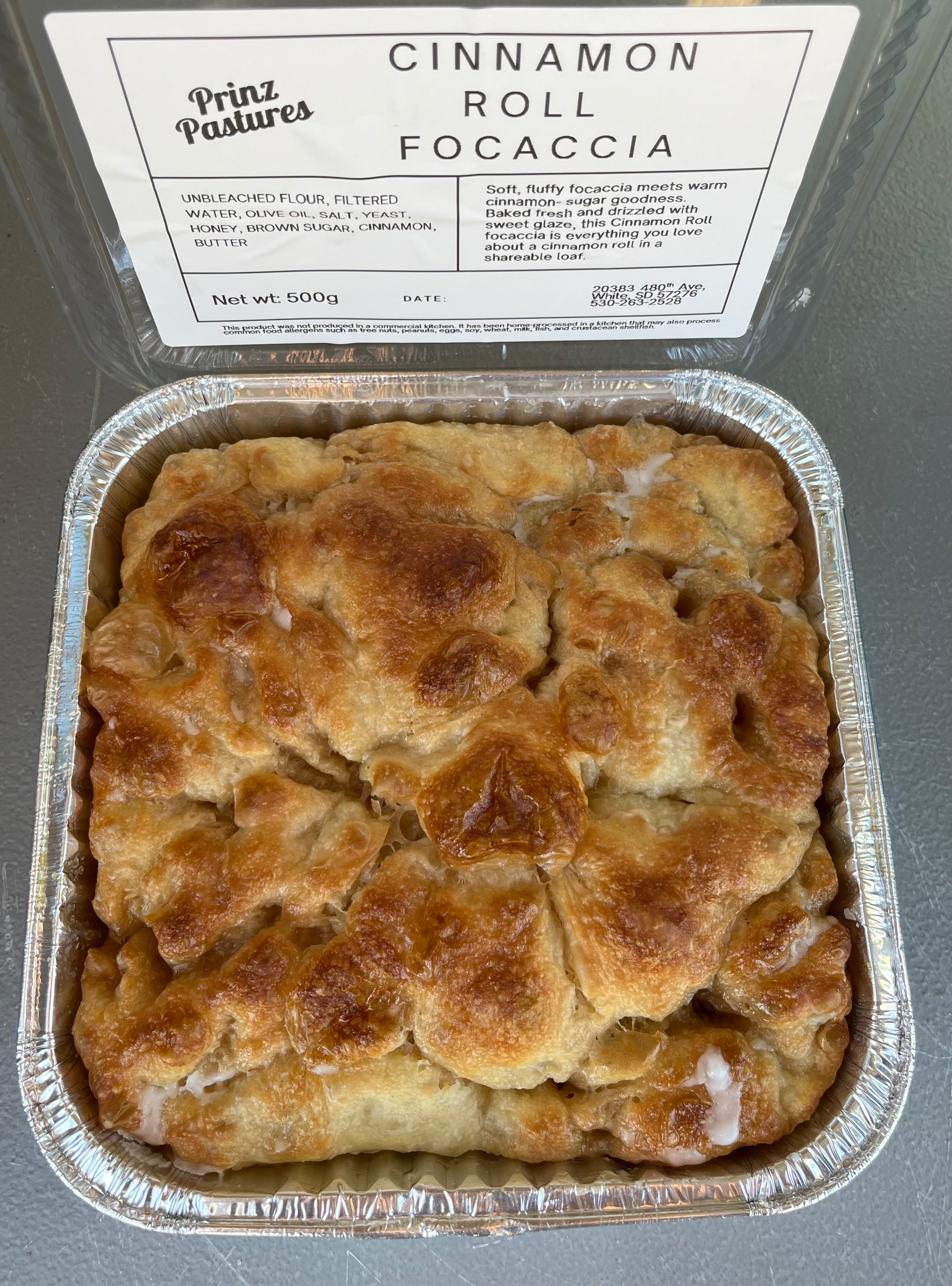 Cinnamon Roll Focaccia